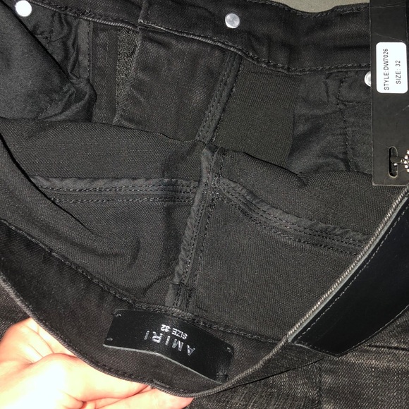 mike amiri mx1 distressed skinny jeans - Picture 6 of 7